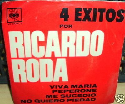 Ricardo Roda 4 Exitos Viva Maria Simple C/tapa Argentino