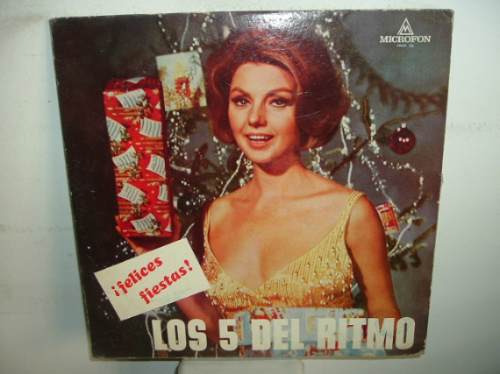 Los 5 Del Ritmo Felices Fiestas Vinilo Argentino Promo