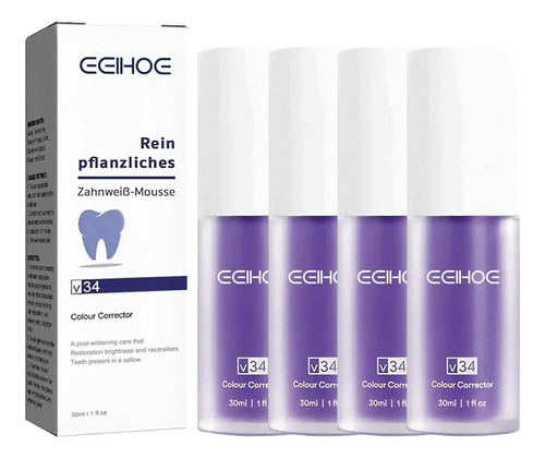 4×pasta De Dientes V34 Fresh Breath O - mL a $22275