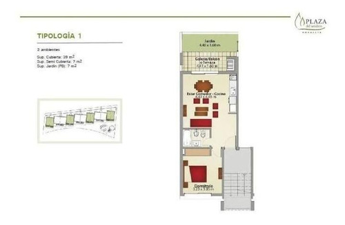 Imagen 7 de 8 de Departamento En Venta En Barrio El Sendero, Nordelta De Un Dormitorio.