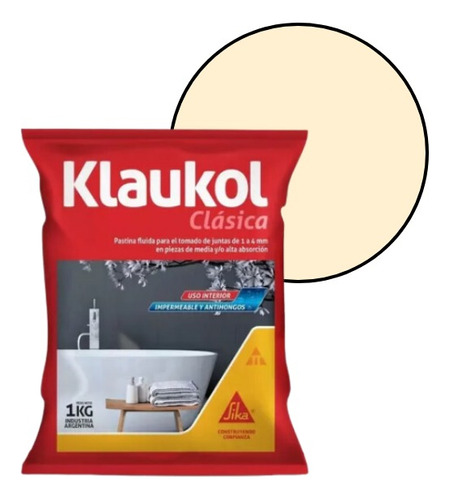 Pastina Ceramica Klaukol 1kg Antihongos Impermeable Blenda