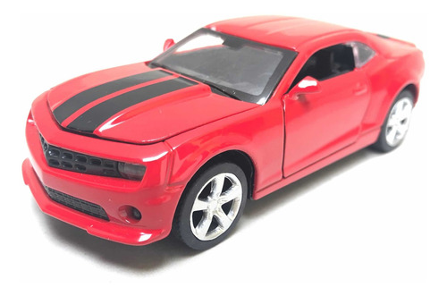 Camaro Carrinho Ferro Miniatura Abre Capô Mala E Porta 13cm