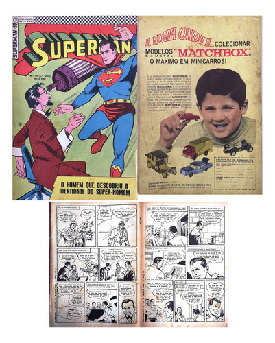 13 Gibi Revista Batman Superman Superboy Mandrake Zorro 1960 (Usado)