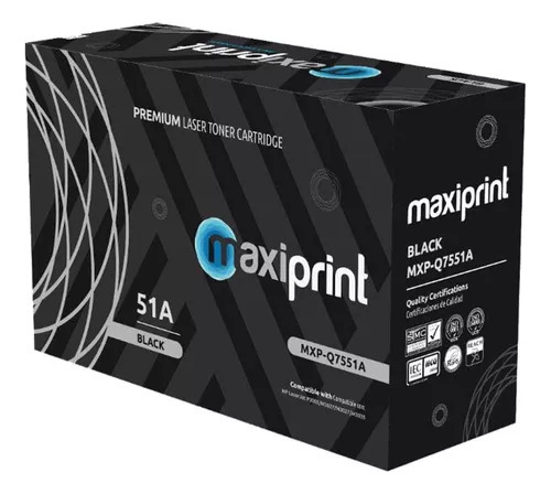 Toner Hp Q7551a Maxiprint Negro