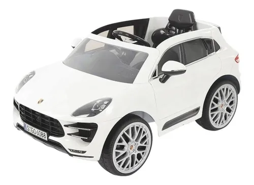 Montable El ctrico Prinsel Porsche Macan Turbo Blanco Cuotas sin
