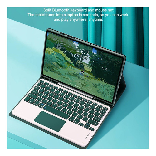 Para iPad Pro 11(3ra Generación) Funda Con Teclado Iluminado
