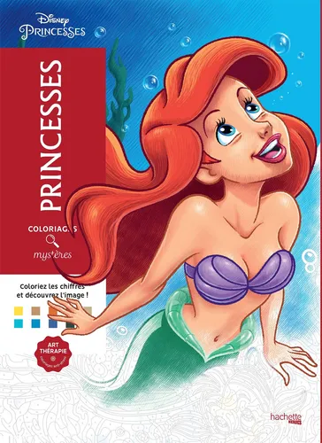 Libro Colorea Y Descubre El Misterio [ Princesas De Disney]