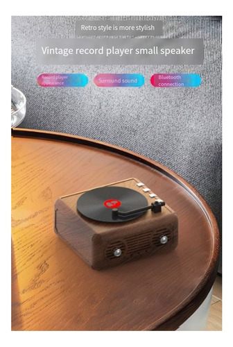 Altavoz Retro, Altavoz Portátil, Caja De Sonido Con Subwoofe