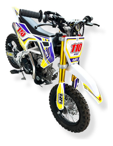 Mini Motocross Montable Motor Gasolina 110cc Uso Profesional