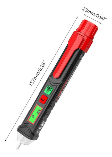 1 Probador De Voltaje Detector De Fase De Ca Sin Contacto