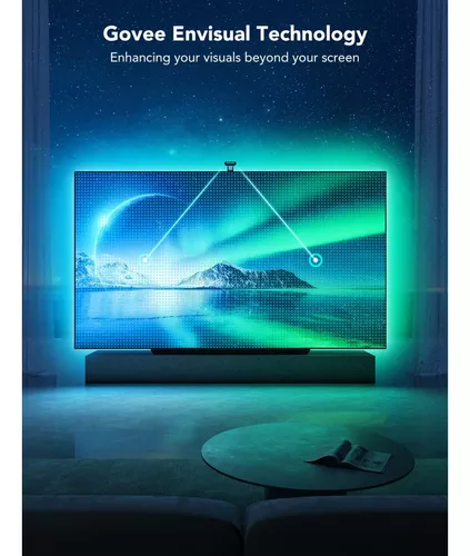 Govee Tv Backlight T2 Envisual Para Tv 55-65 Ambilight Alexa