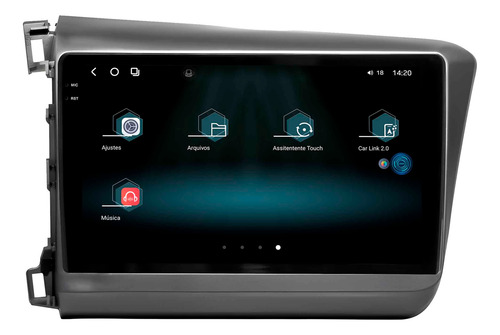 Multimidia Aikon Fóton G3 Civic G9 12 /16 8+256gb Octa 2k 9p