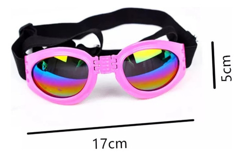 Imagen 7 de 10 de Gafas Lentes De Sol Uv Para Perro Mascotas Mediana A Grandes