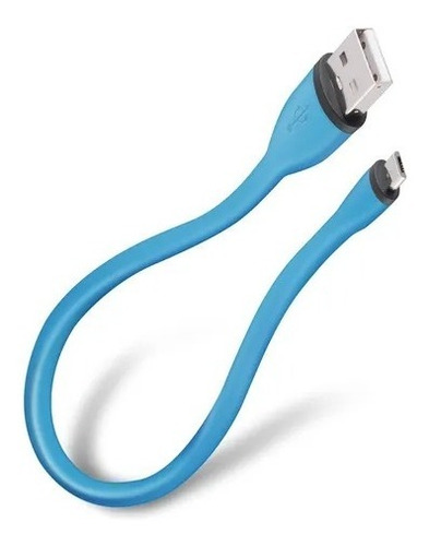 Cable Ultra Flexible Usb Azul Micro Usb Steren Usb-495