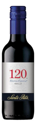 Pack De 2 Vino Tinto Santa Rita 120 Merlot Rva. Esp. 187.5 M