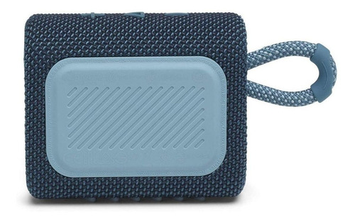 Caixa de som JBL Go 3 portátil com bluetooth blue