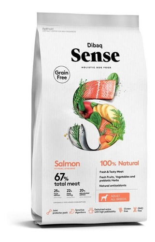 Alimento Perro Adulto Salmon Dibaq Sense 2kg