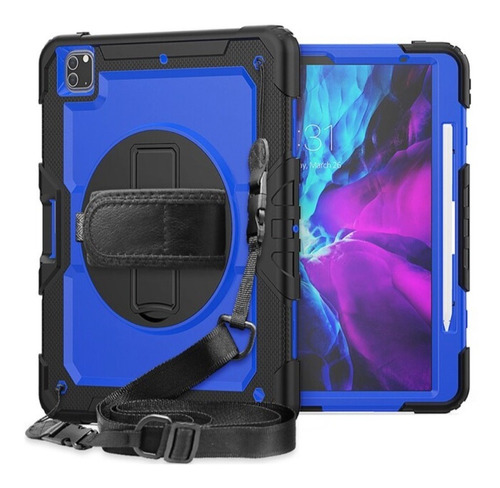 Funda Rudo + Correa Para iPad Pro 12.9 2020 A2229 A2069 