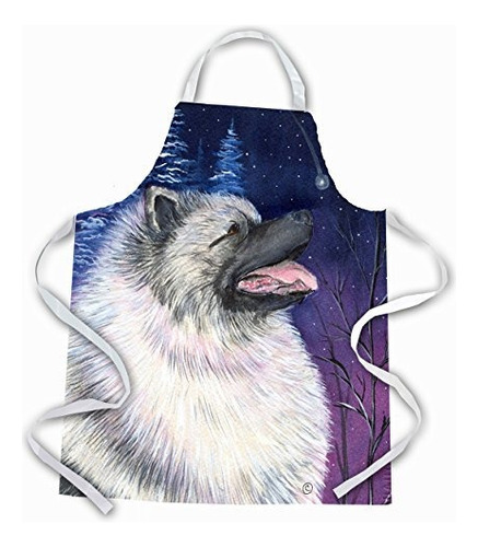 Caroline's Treasures Ss8350apron Delantal Keeshond Star