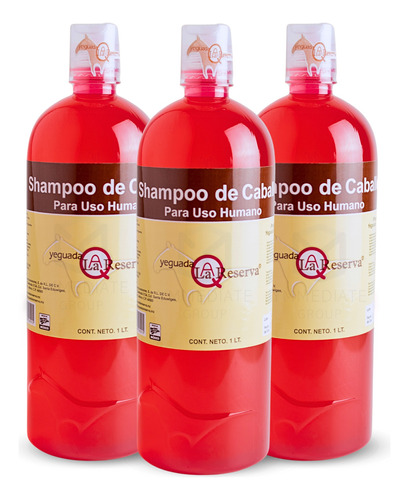 Shampoo De Caballo Negro Para Uso Humano Yeguada La Reserva