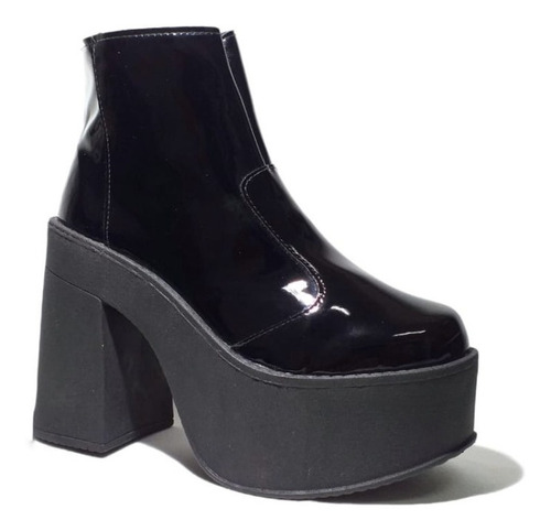 Imagen 2 de 4 de Botas Touch Charol Black