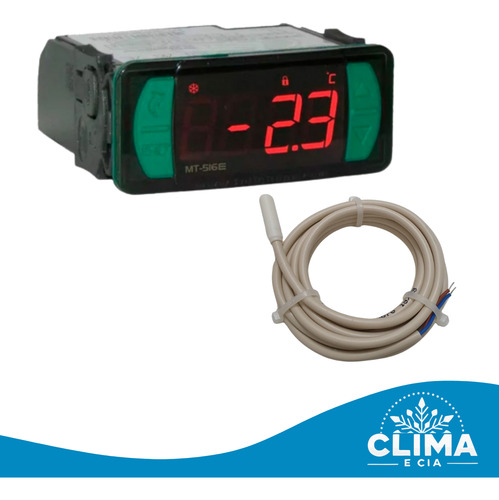 3 Controlador Temperatura Timer Full Gauge Mt516 E/13