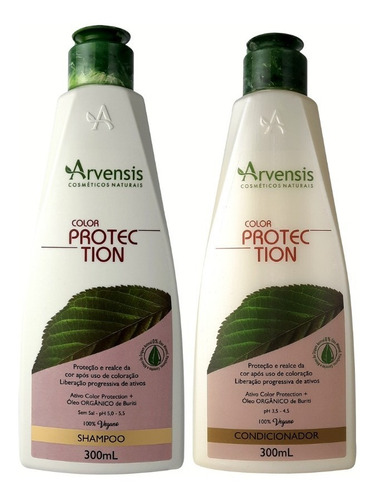 Kit Arvensis Color Protection  Shampoo + Condicionador 300ml