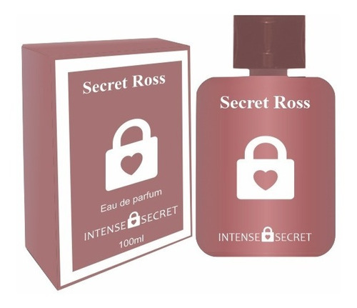 Perfume Secret Ross Edp 100ml Intense Secret Feminino Compatível Com 212 Vip Rosé