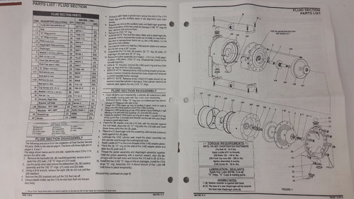 Imagen 4 de 4 de Kit Reparacion De Bomba 6661mx Ingersoll-rand 637178 11374