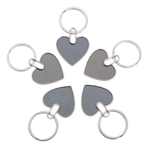 Llaveros En Blanco Los 7x3.5cm
