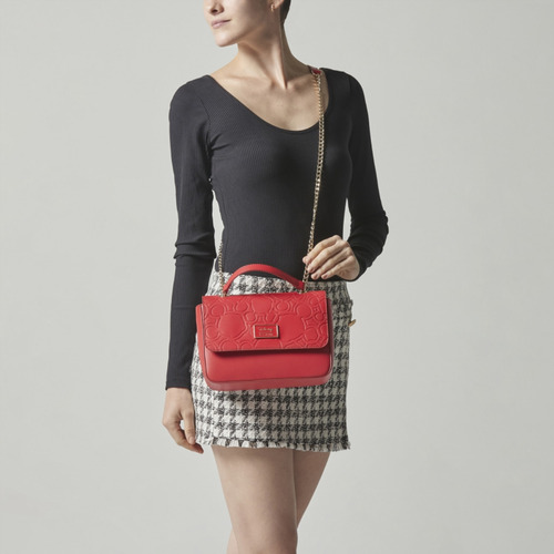 Bolsa Cross Body Para Mujer W Capsule Rojo Hbmorwen5cw