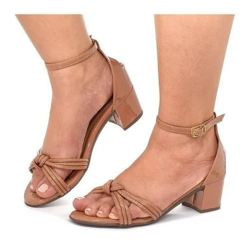 Sandalia salto store grosso barata