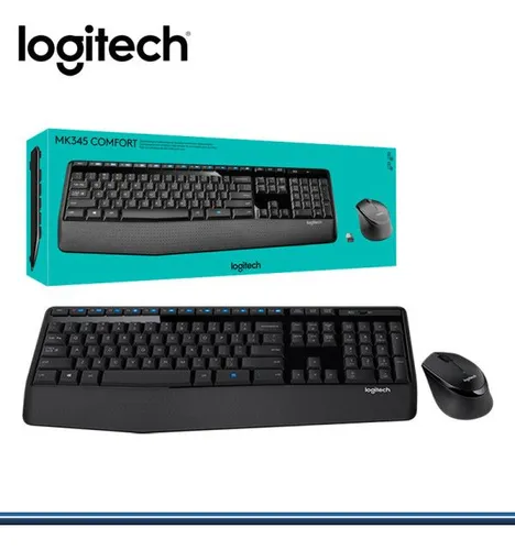 Logitech Logitech Combo Mk345 Inalambrico Teclado + Mouse Negro Negro