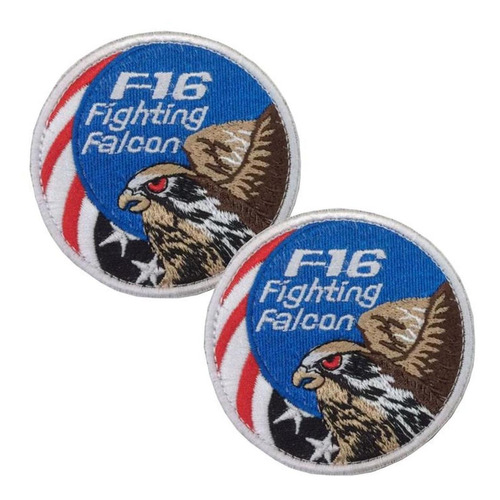 American Falcon Parche Con Velcro, Mxnpg-002, 2 Parches, Usa