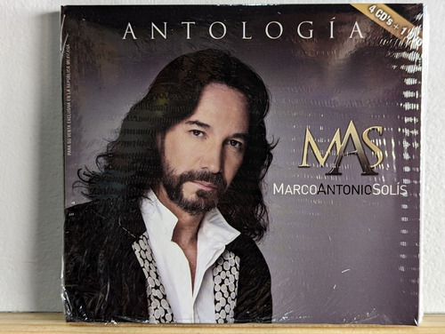 Marco Antonio Solis Antologia (4 Cd + Dvd) Nuevo