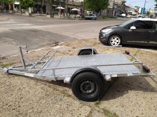 Imagen 7 de 12 de Trailer Cuatriciclo Moto Karting Bicicletas