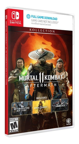 Mortal Kombat 11 Aftermath Kollection Nintendo Switch Físico