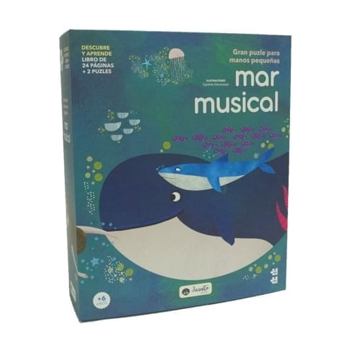 Mar Musical - Libro + 2 Puzles Combinables - Juanito Books