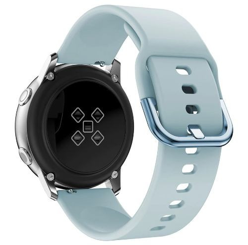 Pulseira De Silicone Para Samsung Galaxy Watch Active - Azul