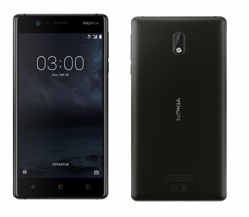 Celular Libre Nokia 3 Dual Sim 4g Cam 8mpx Mem 16gb Ram 2gb