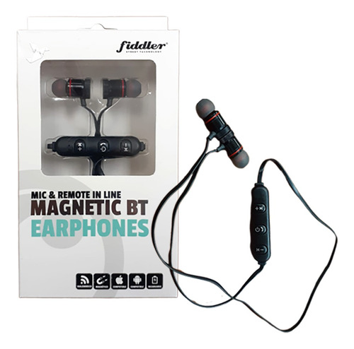 Audífonos Fiddler Bluetooth Magnético Fd-079