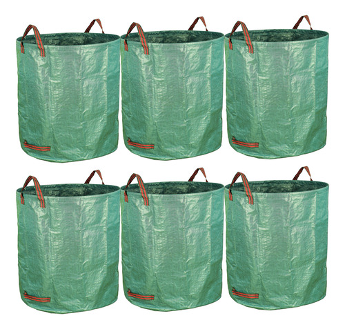 Gardzen Paquete De 6 Bolsas De 72 Galones  Bolsas De Jardin