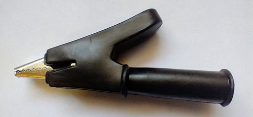 Pinza Clip Cocodrilo 32a Negro 57mm Itytarg