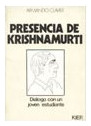 Libro Presencia De Krishnamurti Dialogo Con Un Joven Estudia