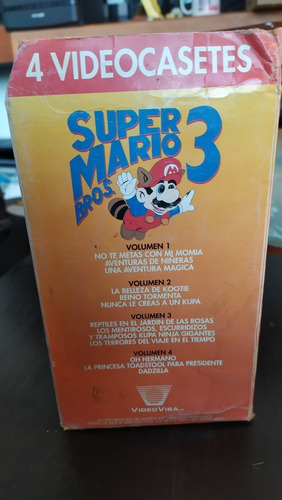 Imagen 5 de 6 de Cintas Betamax Super Mario Bros 3 Nintendo