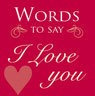 Words To Say I Love You Kel Ediciones 