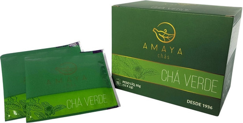 Chá Verde Amaya Sache 15 X 2g (30g) 