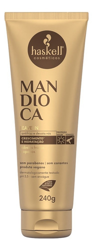 Mandioca Haskell Kit Shampoo Cond Másc Leave In Rep Pontas