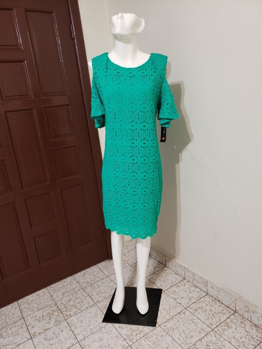 Vestido Casual Talla 18 Color Verde