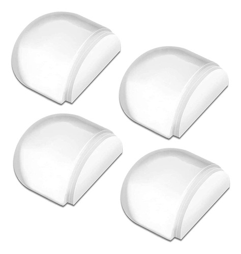 Tope De Puerta Autoadhesivo Protector De Pared 4 Unidades